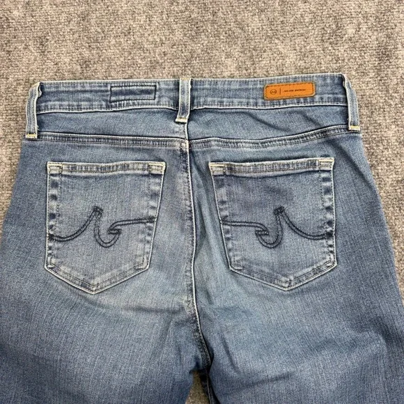 AG Adroano Goldschmeid Jeans 27 (29x29) Mari High Rise Slim Straight LOT OF 2 - Picture 12 of 16